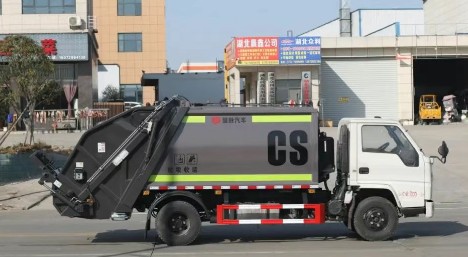 江铃顺达国六6方压缩式垃圾车_压缩式垃圾车生产厂家