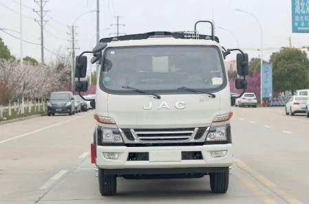 江淮骏铃国六6-9方压缩式垃圾车_压缩式垃圾车生产厂家