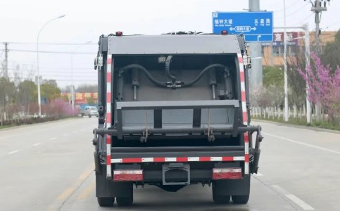 江淮骏铃国六6-9方压缩式垃圾车_压缩式垃圾车生产厂家