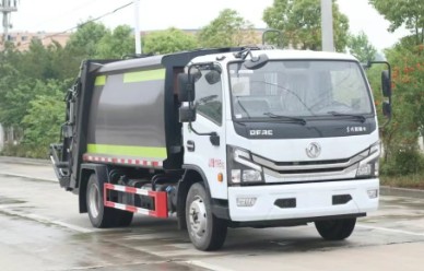 东风大多利卡国六9方压缩式垃圾车_压缩式垃圾车生产厂家
