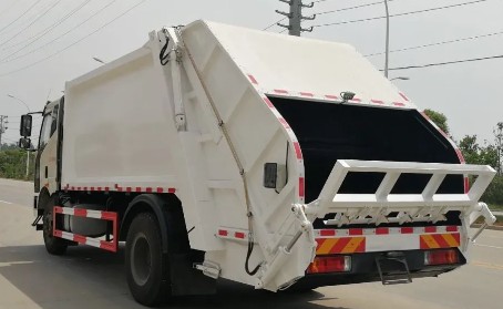 一汽解放国六12-14方压缩式垃圾车_压缩式垃圾车生产厂家