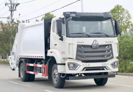 重汽HOWO国六14方压缩式垃圾车_压缩式垃圾车生产厂家