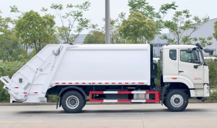 重汽HOWO国六14方压缩式垃圾车_压缩式垃圾车生产厂家