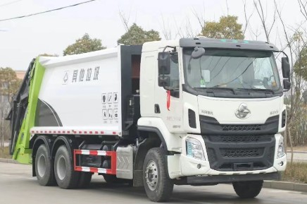 东风柳汽乘龙国六18方压缩式垃圾车_压缩式垃圾车生产厂家