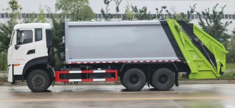 东风天龙国六18-20方压缩式垃圾车_压缩式垃圾车生产厂家