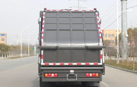 陕汽德龙8*4国六20方压缩式垃圾车_压缩式垃圾车生产厂家