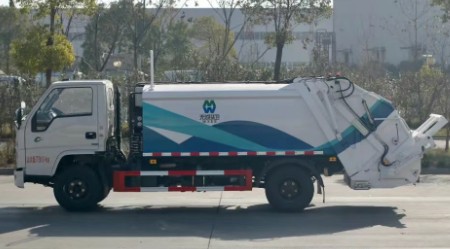 压缩垃圾车喷涂方案大全_压缩垃圾车喷涂油漆样式图片