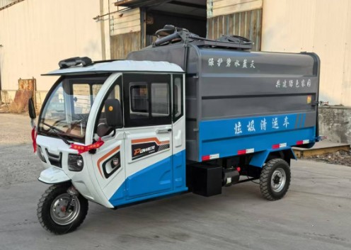 3.8方纯电动侧挂桶垃圾车