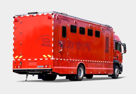 重汽汕德卡淋浴车_应急保障车厂家