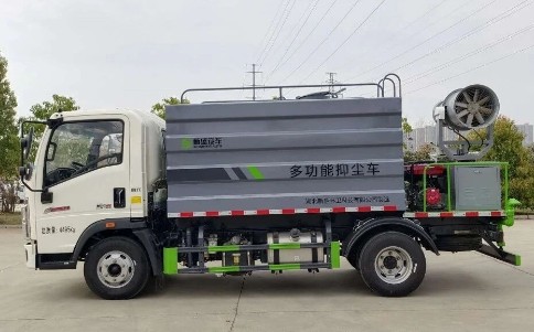 重汽豪沃8方蓝牌洒水车_重汽豪沃8方蓝牌多功能抑尘车