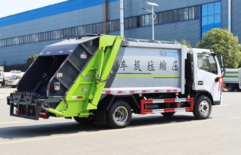 6方压缩垃圾车_东风福瑞卡F6压缩垃圾车