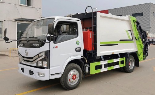 6方压缩垃圾车_东风多利卡D6压缩垃圾车