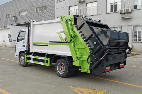6方压缩垃圾车_东风多利卡D6压缩垃圾车