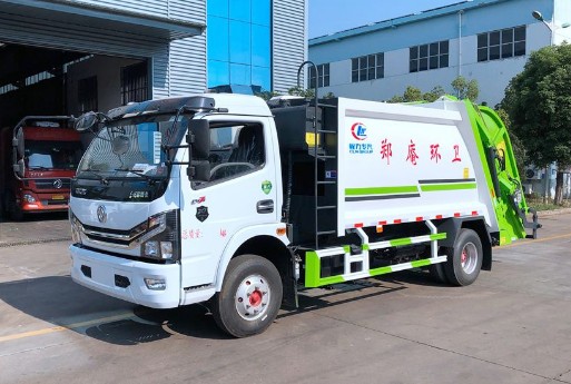 8-10方压缩垃圾车_东风多利卡D7压缩垃圾车