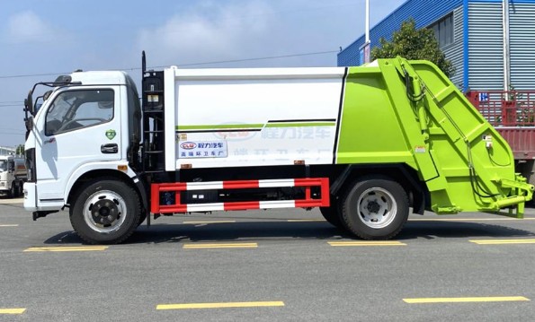 8-10方压缩垃圾车_东风福瑞卡压缩垃圾车