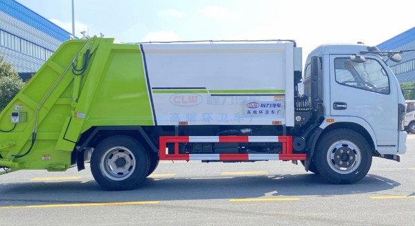 8-10方压缩垃圾车_东风福瑞卡压缩垃圾车