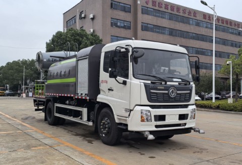 东风天锦14方多功能抑尘车_楚胜牌CSC5180TDYD6型多功能抑尘车