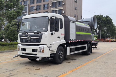 东风天锦14方多功能抑尘车_楚胜牌CSC5180TDYD6型多功能抑尘车