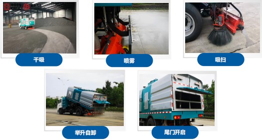 楚胜牌东风多利卡吸尘车_楚胜牌CSC5070TXC6型吸尘车