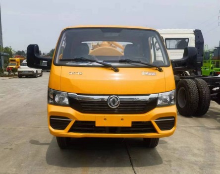 东风大途逸4方清洗吸污车（分体罐）_4方蓝牌清洗吸污车