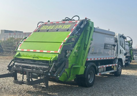 二手江铃7方压缩垃圾车_二手中联重科压缩垃圾车