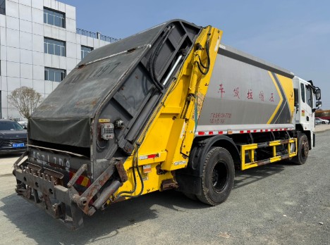 二手东风锦程18方压缩垃圾车_二手凯力18方压缩垃圾车