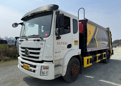 二手东风锦程18方压缩垃圾车_二手凯力18方压缩垃圾车