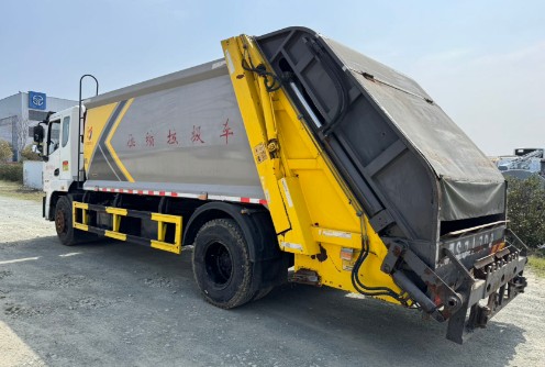 二手东风锦程18方压缩垃圾车_二手凯力18方压缩垃圾车