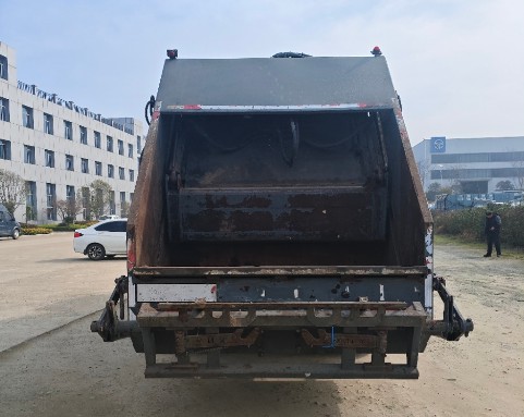 二手东风天锦16方压缩垃圾车_二手程力16方压缩垃圾车