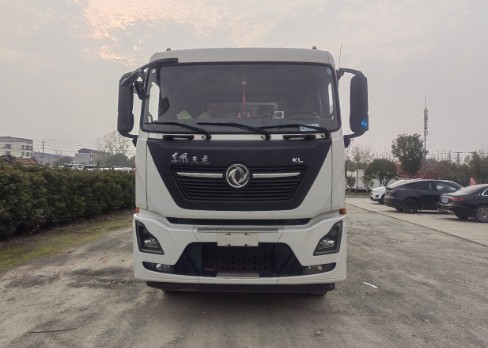 二手东风天龙后双桥20方压缩垃圾车_二手程力20方压缩垃圾车