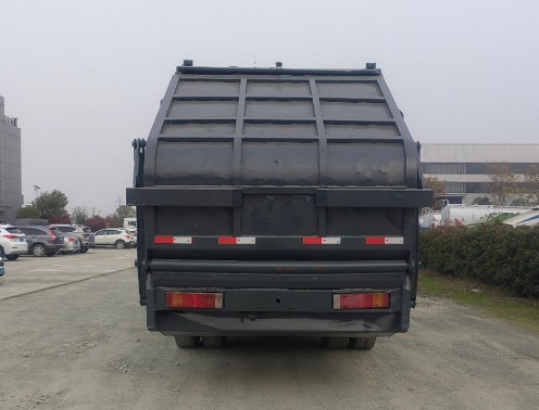 二手东风天龙后双桥20方压缩垃圾车_二手程力20方压缩垃圾车
