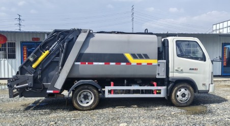 二手5.8方福田瑞沃S1压缩垃圾车_二手凯力5.8方蓝牌压缩垃圾车