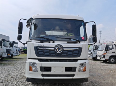 二手东风天锦14方压缩垃圾车_二手福龙马14方压缩垃圾车