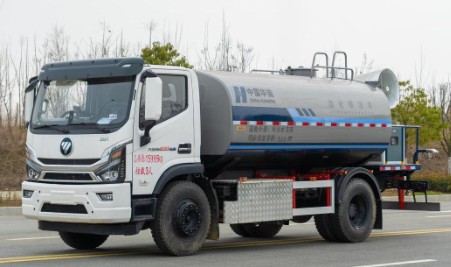 福田瑞沃12方纯电动洒水车/喷雾车_凯力风KLF5160GPSBEV型纯电动绿化喷洒车