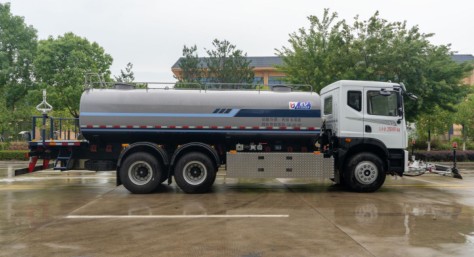 东风华神19方纯电动洒水车_凯力风KLF5252GPSBEV型纯电动绿化喷洒车