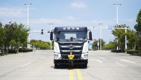 东风华神23方纯电动洒水车_凯力风KLF5320GPSBEV型纯电动绿化喷洒车