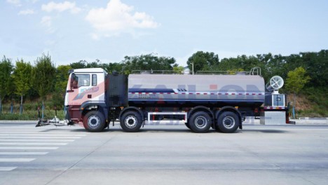 25方陕汽德龙M3000纯电动洒水车_凯力风KLF5310TDYBEV型纯电动绿化喷洒车