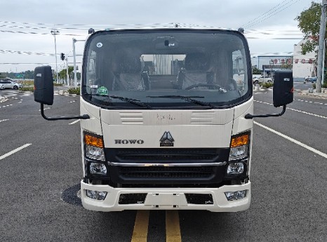 重汽豪沃压缩垃圾车_5.8方蓝牌压缩垃圾车