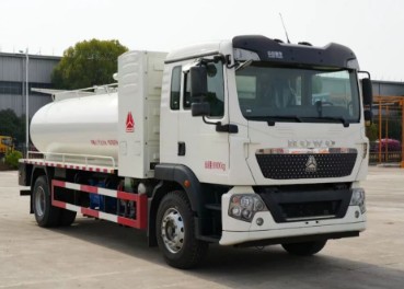 重汽豪沃TX5纯电动吸粪车_楚胜12方新能源吸粪车