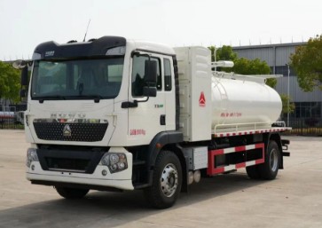 重汽豪沃TX5纯电动吸粪车_楚胜12方新能源吸粪车