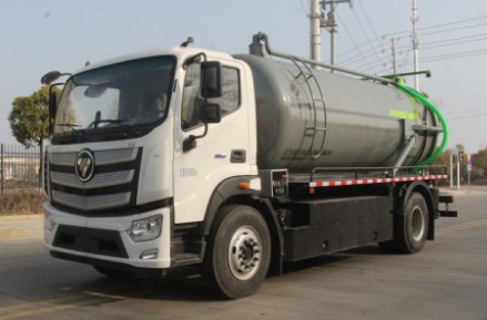 福田欧航智蓝纯电动吸污车_12.4方纯电动吸污车